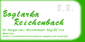 boglarka reichenbach business card